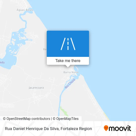 Rua Daniel Henrique Da Silva map