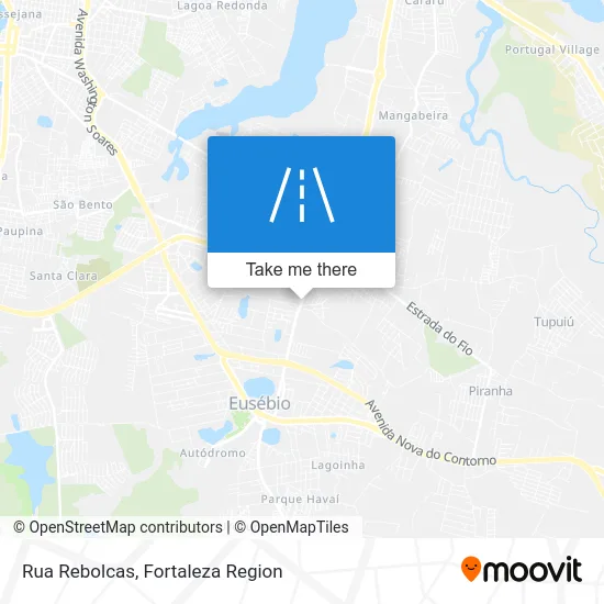 Rua Rebolcas map