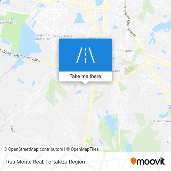 Rua Monte Real map