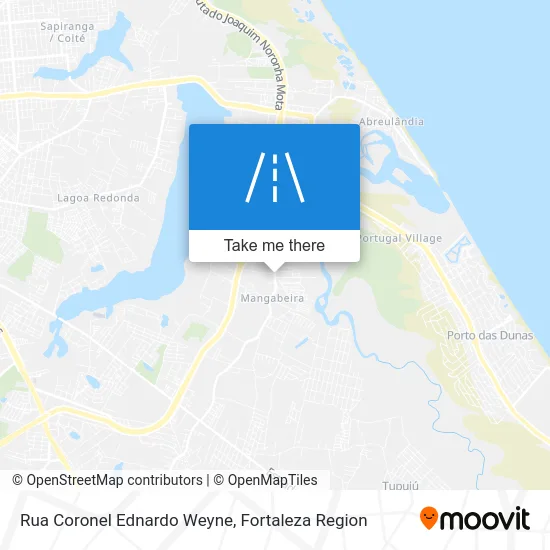 Rua Coronel Ednardo Weyne map