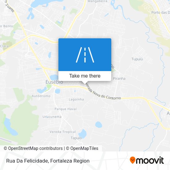 Rua Da Felicidade map