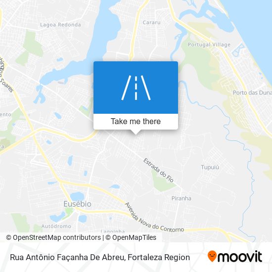 Rua Antônio Façanha De Abreu map