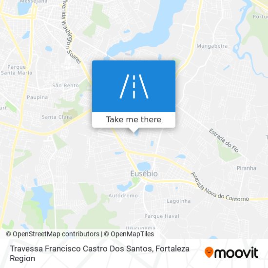 Travessa Francisco Castro Dos Santos map