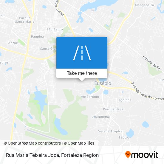 Rua Maria Teixeira Joca map