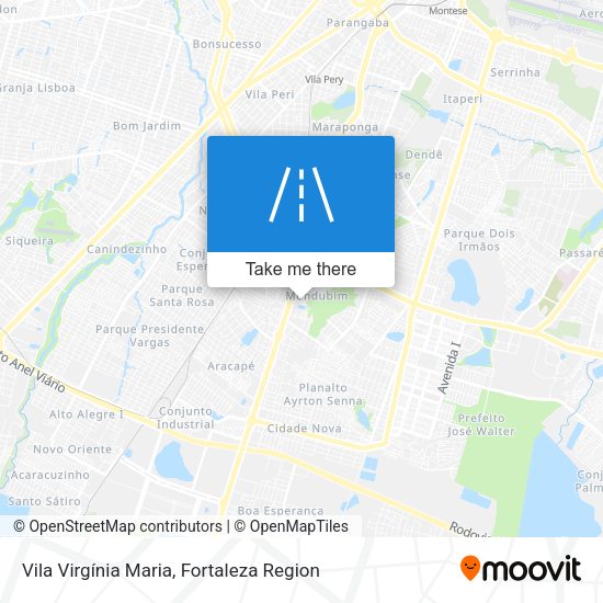 Vila Virgínia Maria map