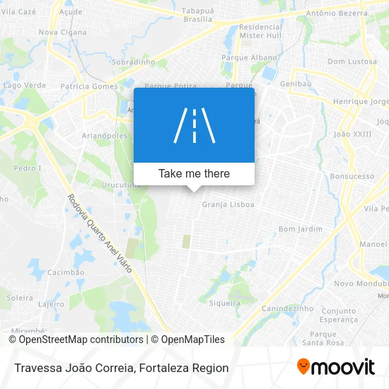 Travessa João Correia map