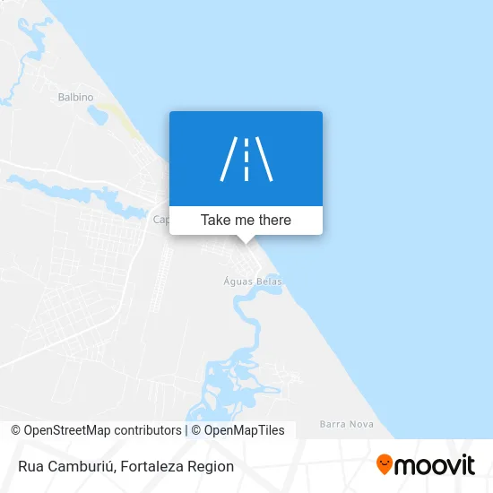 Rua Camburiú map