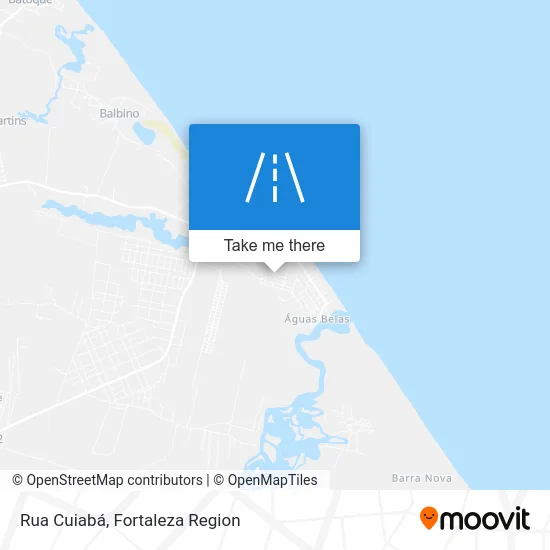 Rua Cuiabá map