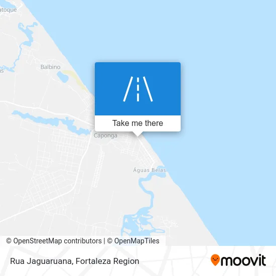 Rua Jaguaruana map
