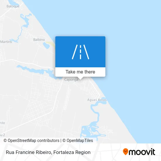 Rua Francine Ribeiro map