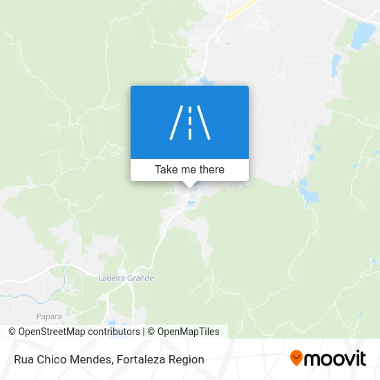 Rua Chico Mendes map