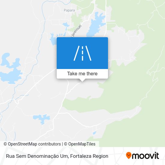Rua Sem Denominação Um map
