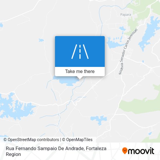 Rua Fernando Sampaio De Andrade map