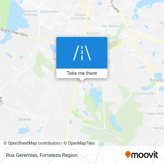 Rua Geremias map