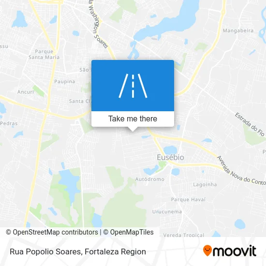 Rua Popolio Soares map