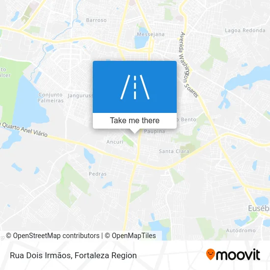 Rua Dois Irmãos map