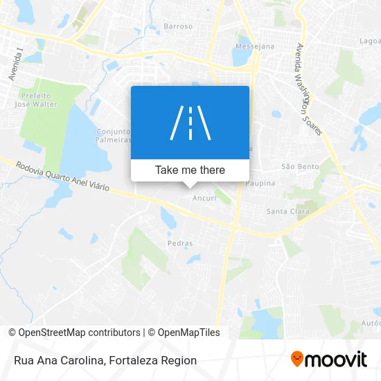 Rua Ana Carolina map