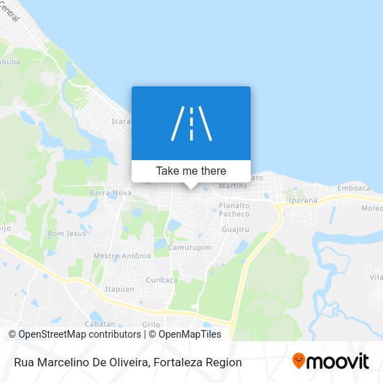 Rua Marcelino De Oliveira map