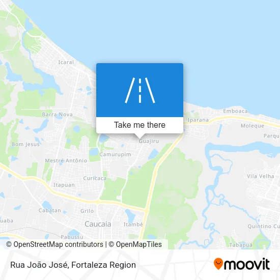 Rua João José map