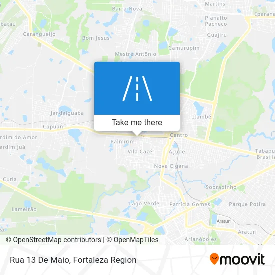 Rua 13 De Maio map