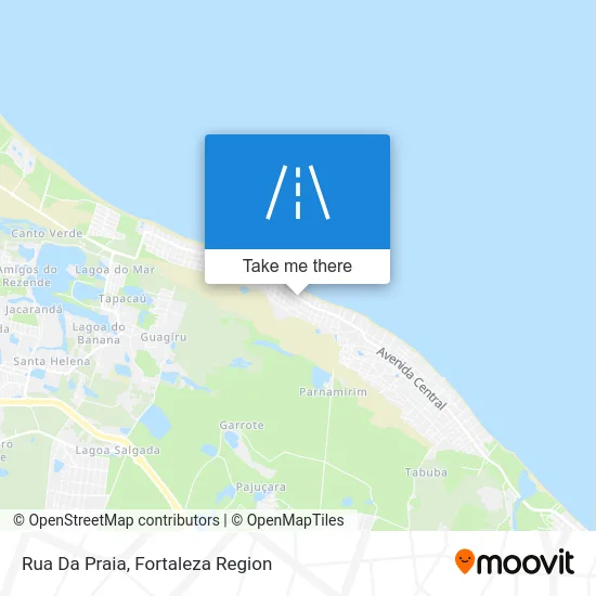 Rua Da Praia map