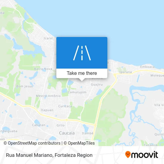Rua Manuel Mariano map