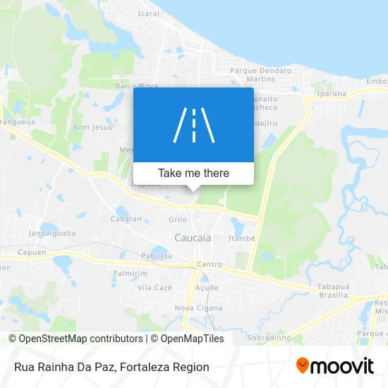 Rua Rainha Da Paz map