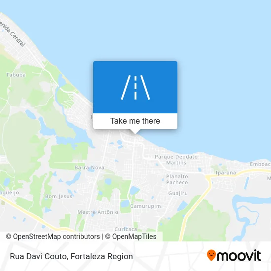 Rua Davi Couto map