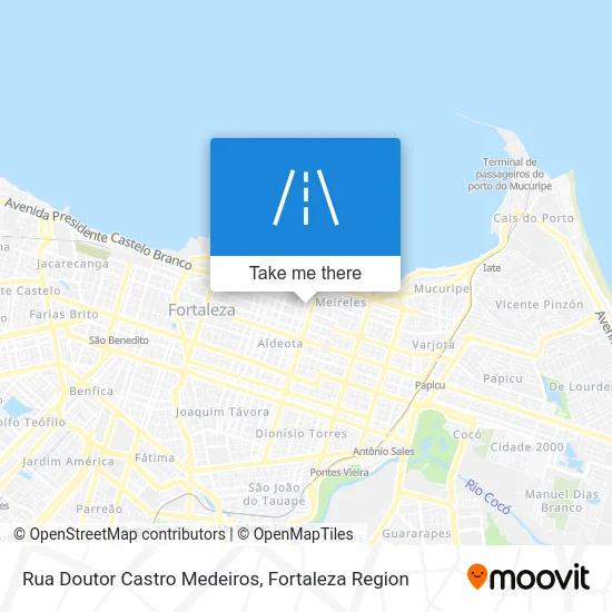 Rua Doutor Castro Medeiros map