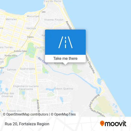 Rua 20 map