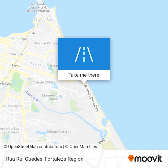 Rua Rui Guedes map
