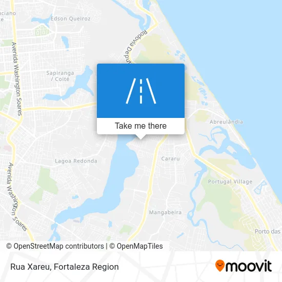 Rua Xareu map