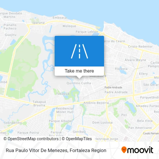 Rua Paulo Vitor De Menezes map