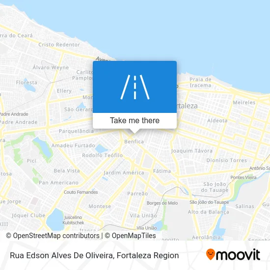 Rua Edson Alves De Oliveira map
