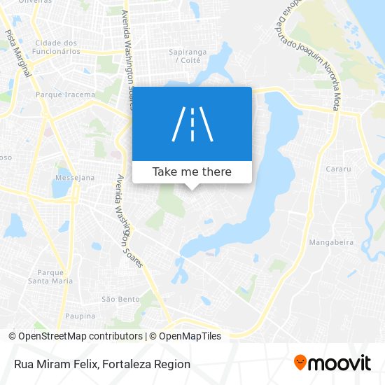 Mapa Rua Miram Felix