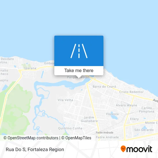 Rua Do S map