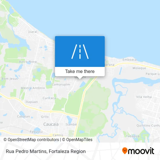 Rua Pedro Martins map