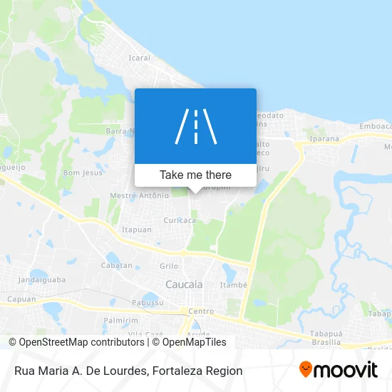 Rua Maria A. De Lourdes map