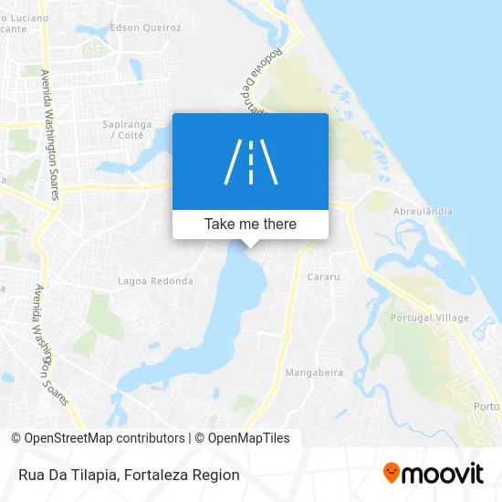 Rua Da Tilapia map