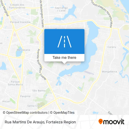 Rua Martins De Araujo map