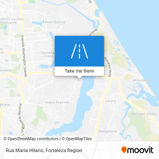 Rua Maria Hilario map