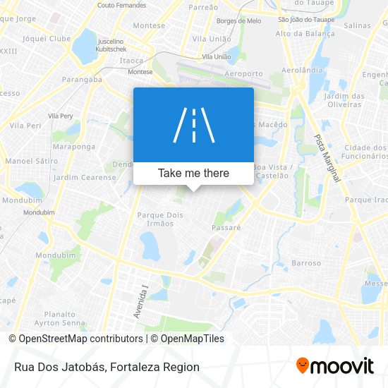 Rua Dos Jatobás map