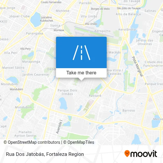 Rua Dos Jatobás map