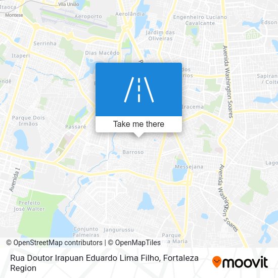 Rua Doutor Irapuan Eduardo Lima Filho map