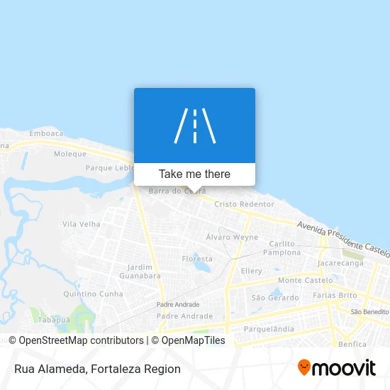 Rua Alameda map