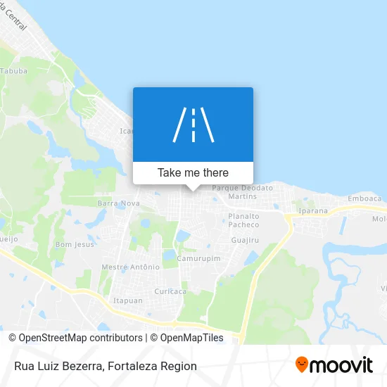 Rua Luiz Bezerra map