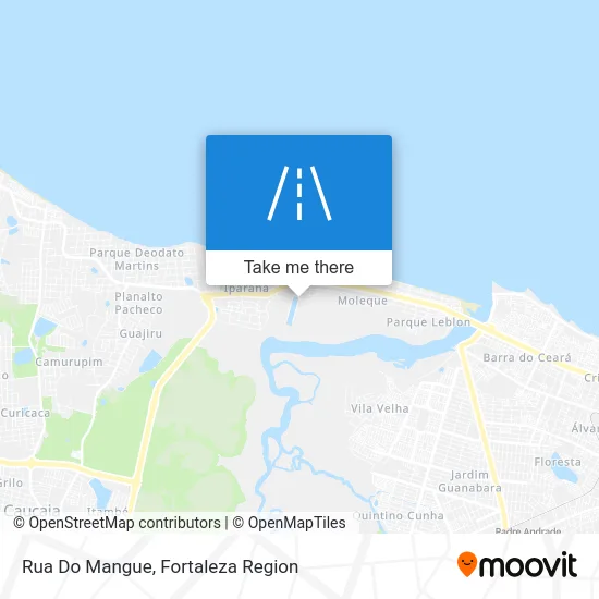Rua Do Mangue map