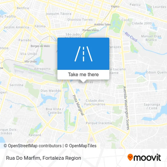 Rua Do Marfim map
