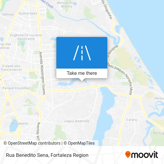 Rua Benedito Sena map