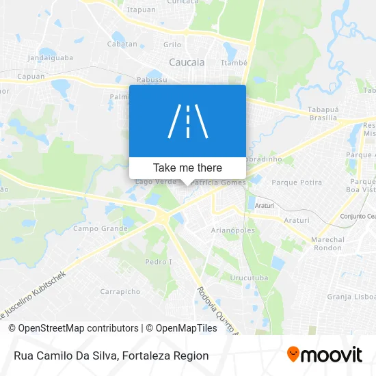 Rua Camilo Da Silva map